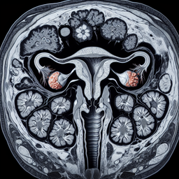 МРТ матки шийки матки
